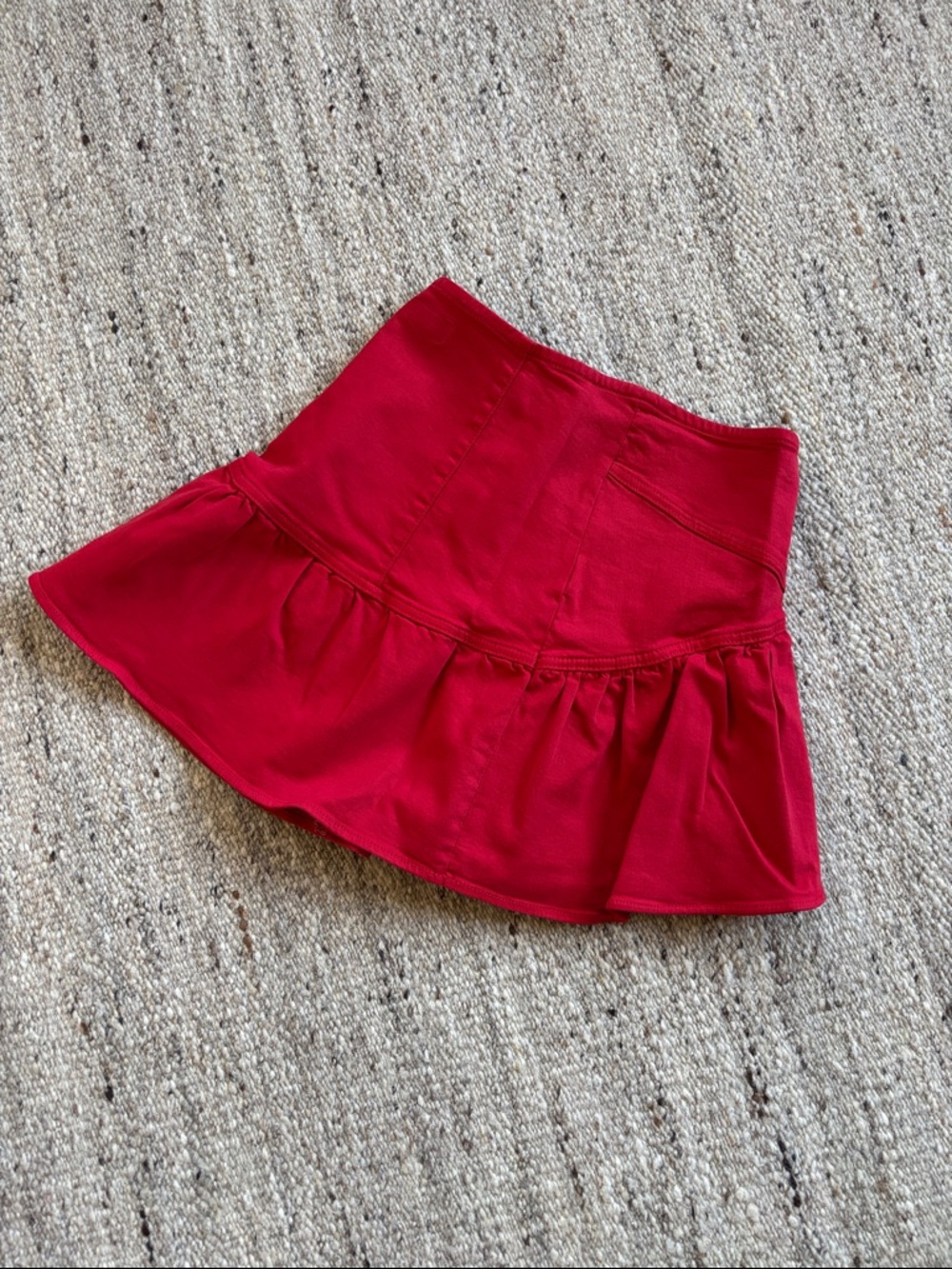 The Minx Mini Skirt, Red